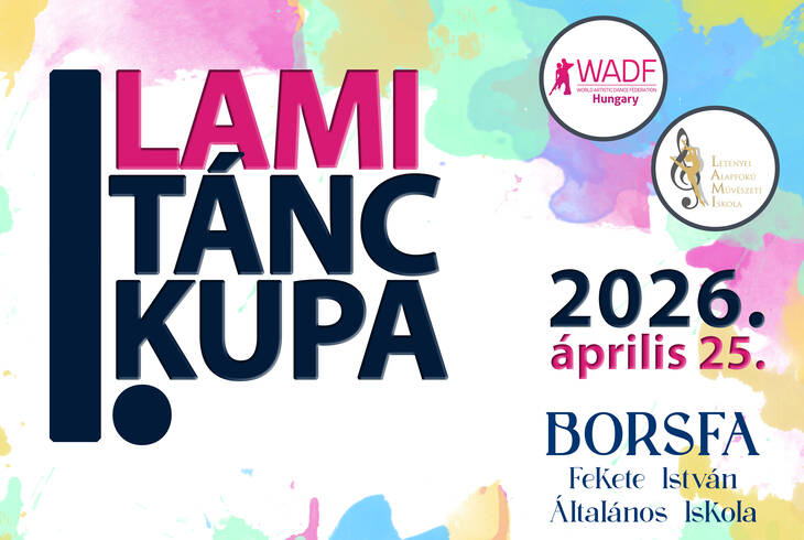I. LAMI T�NC KUPA - versenyki�r�s, nevez�s