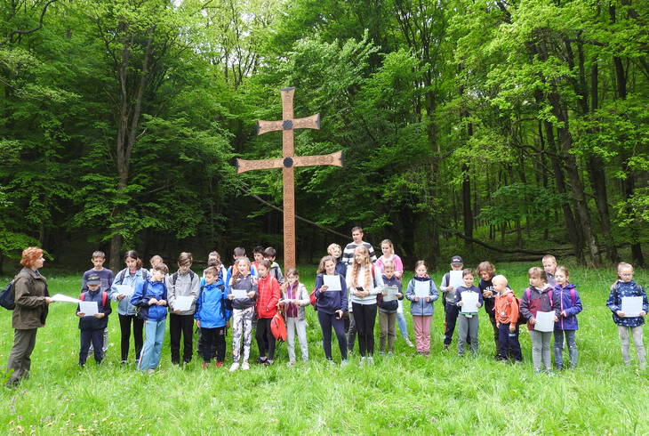 Erdőben énekeltek a Letenyei AMI növendékei és tanárai